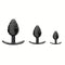 Silicone Anal Bead Plug Flared Base Prostate Toy For Men Couples Adults