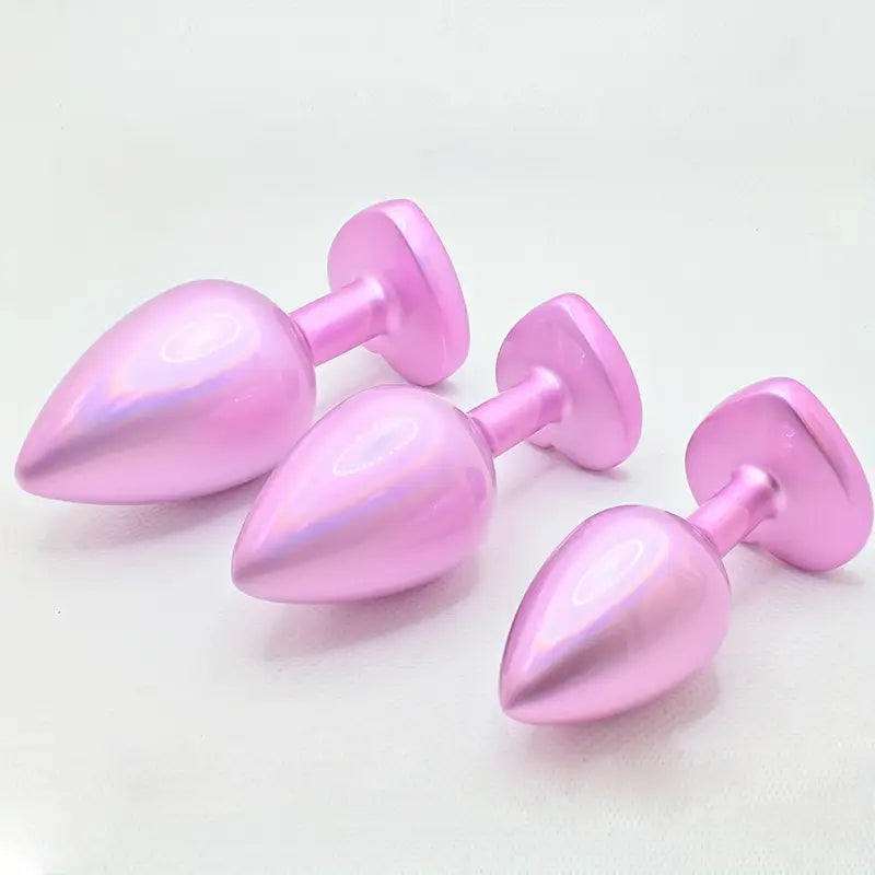 Heart-shaped Anal Plug Gem Base Butt Plug Anal Couple Masturbator