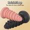 PVC Threaded Screw Anal Plug Large Novelty Fun Backdoor Anus Plug