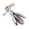 Stainless Steel BDSM Anal Plug Lockable Heavy Duty Metal Anal Dilator