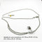 Wearable Iron Underwear With Metal Anal Plug For Posterior Massage