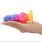 Silicone Butt Plug Soft Female & Male Luminous Luxury Butt Plug Dildo Trainer