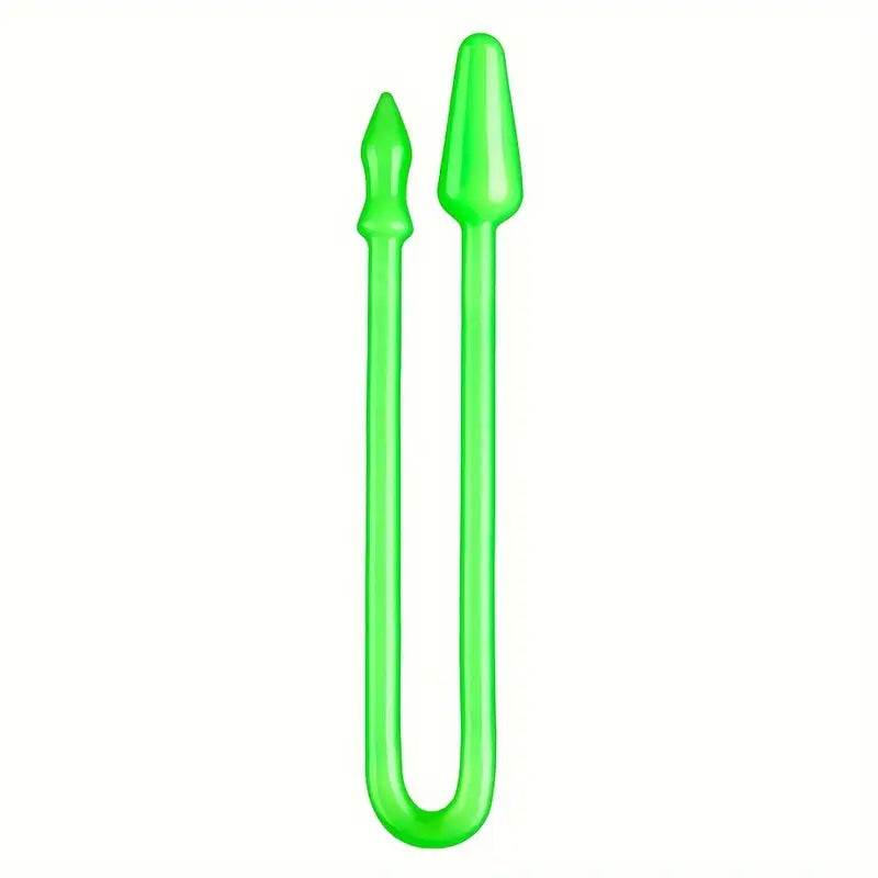 35.43inch Extra Long Transparent Dual-Ended Dragon Anal Plugs For Men