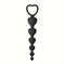 Mini Heart Shaped Anal Plug Vaginal Pull Beads Silicone Soft Butt Plug