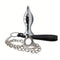 Unisex Metal Butt Plug With Traction Rope Adult Toy For Bedroom Orgasm