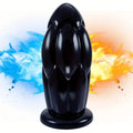 PVC Huge Anal Plug Toy With Suction Cup Realistic Giant Butt Plug