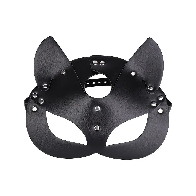 Luxurious Combination Sexy Catwoman Mask Tail Metal Anal Plug Cosplay