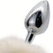 Rabbit Tail Small Butt Plug Bunny Tail Metal Anal Plug Sex Toy Fun Roleplay