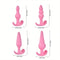 Pack of 4 Butt Plugs Training Set For Beginners Users With Sex Toys