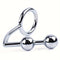 Metal Removable Anal Plug Kit Slider Removable Anal Plug Single Ring