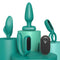 Couple-Vibrating Penis Ring Anal Plug Wearable Vibrator G Spot Vibrator