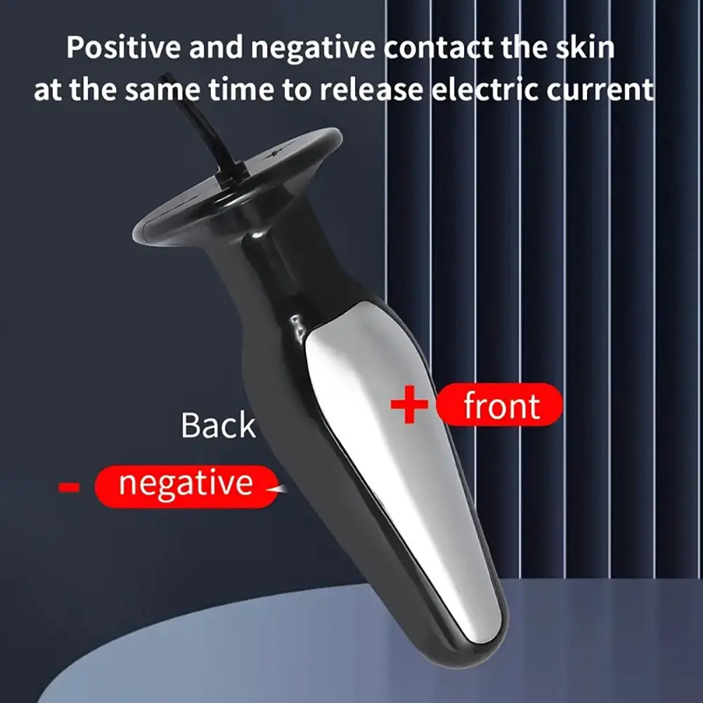 Intimate Massage 20 Speed Levels Uncharged Power Electric Anal Plug Intimate Massage 20 Speed Levels Uncharged Power Electric Anal Plug