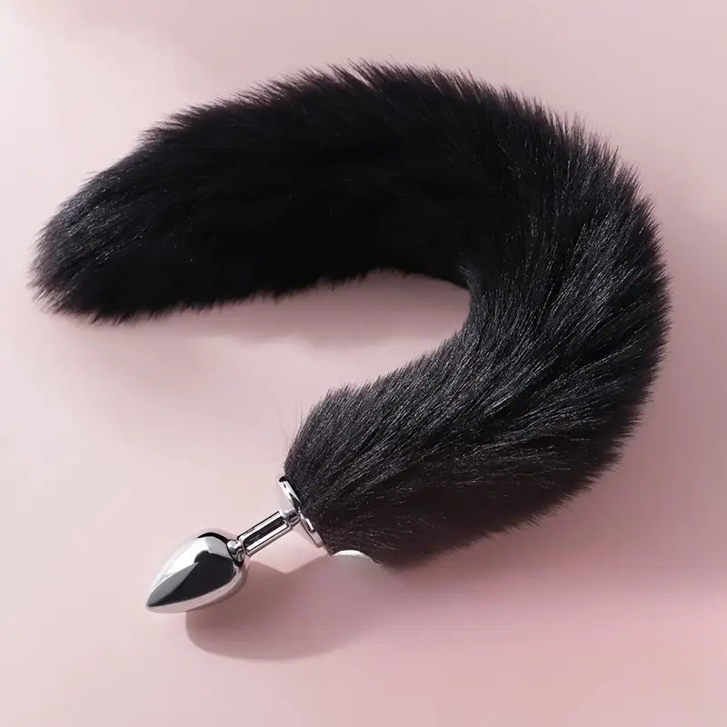 Female Male Dog Tail Butt Plug Alternative Metal Butt Plug Adult Sex Toy