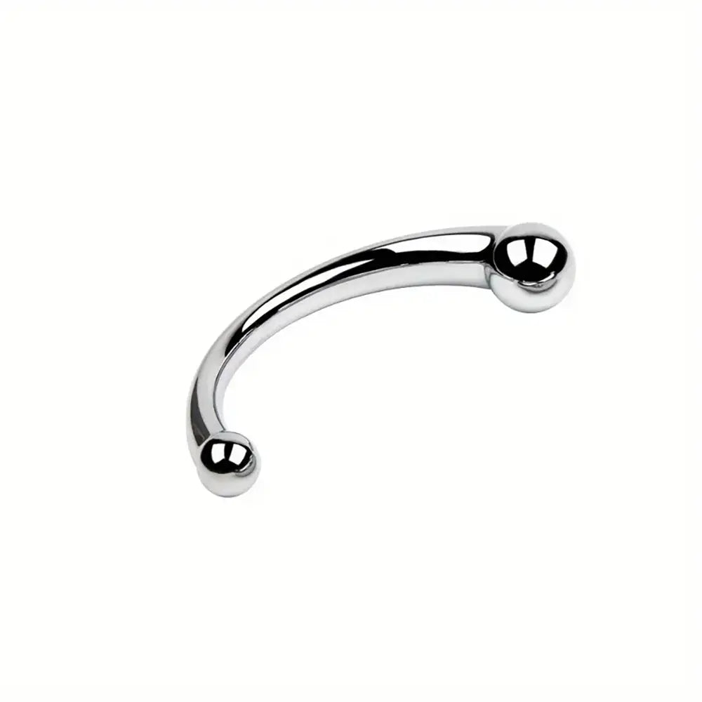 Double Ended Stainless Steel Anal Plug G Spot Prostate Massage Stick