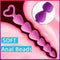 Mini Heart Shaped Anal Plug Vaginal Pull Beads Silicone Soft Butt Plug