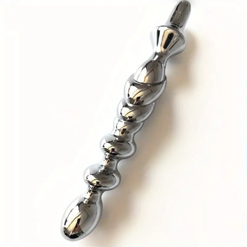 Rear Pleasure SM Massager Anal Stimulation Metal G-Spot Massage Wand