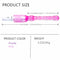 Vibrating G-spot Stimulator Male Prostate Massager Flexible Anal Dildo