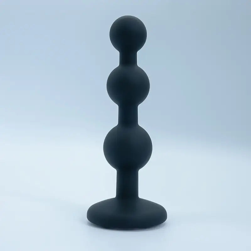 Wear 3 Balls Anal Plug G-Spot Toy Pulling Beads Anal Sex Toy