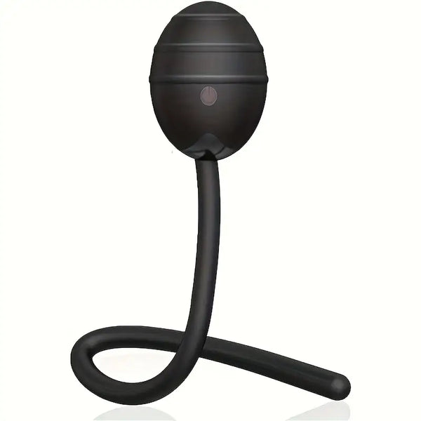 Rolling Ball Anal Plug Silicone Prostate Massager Strong Vibration Anal Trainer