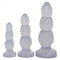Transparent Color Heterosexual Male Anal Plug Anal Sex Toy