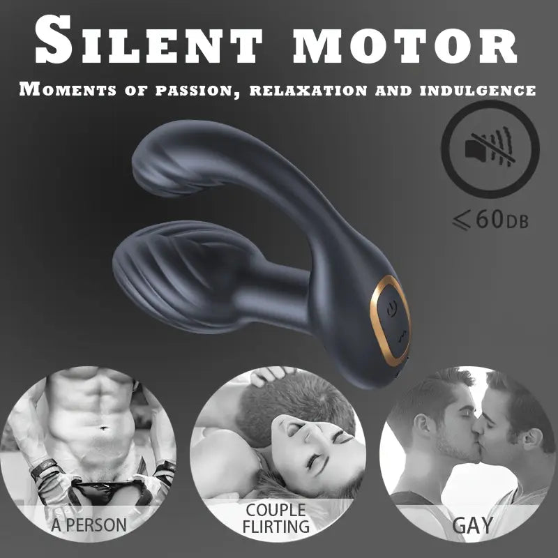10 Rotation Modes 10 Vibration Modes Vibrating Butt Plug Adult Toy Butt Plug