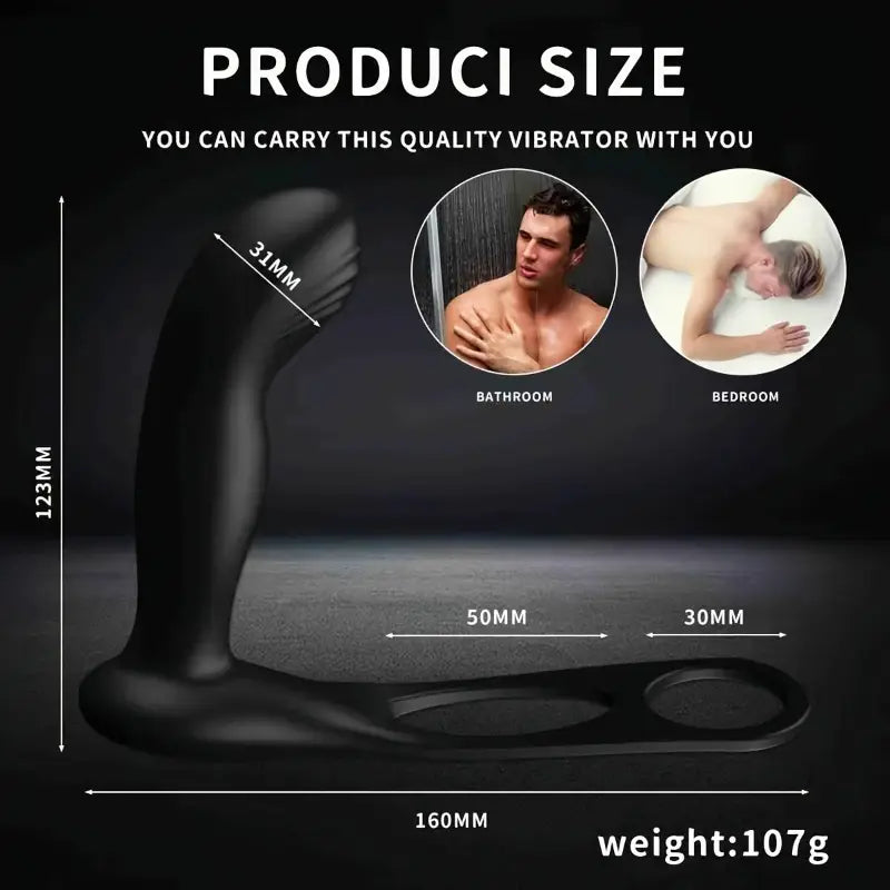Anal Massage Vibrator Anal Plug Sex Toy Stimulator App Remote Control