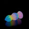 Colorful Luminous Silicone Toy Adult Anal Plug Sex Toy Suitable For Men