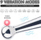 G-Spot Massage Dildo Metal 9 Vibration Modes Anal Butt Plug For G-Spot