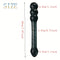 7.87in Elegant Double-Ended Crystal Glass Dildo Wand Smooth Stimulator