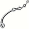 S-Shaped Gradient Bead Design Metal Butt Plug Waterproof Anal Hook