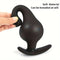 Silicone Expand Inflatable Anal Plug Adjustable Anal Balloon Pump