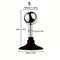 Adult Male/Female Butt Toy Metallic Hollow Super Lightweight Anus Plug