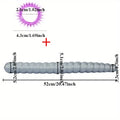Extra Large Ribbed Anal Plug Deep Insert For Men Women Intimate Play
