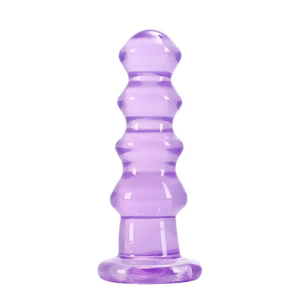 Unisex Spiral Anal Plug Hand Washable Anal Sex Toy For Couples