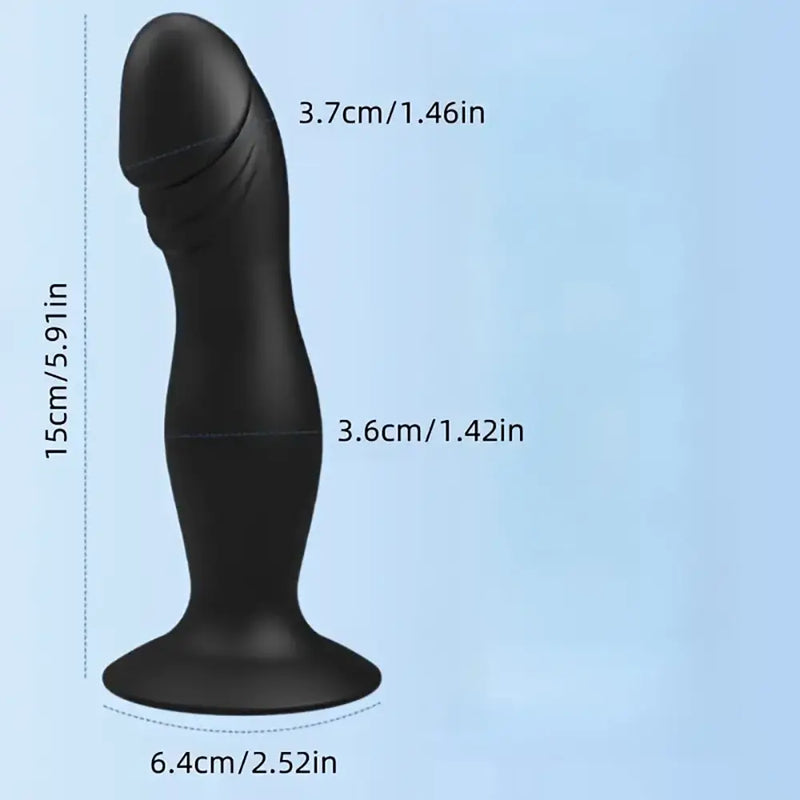 Suction Cup Anal Plug Dildo Anus Vagina Simulation Adult Sex Toy