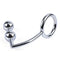 Metal Removable Anal Plug Kit Slider Removable Anal Plug Single Ring