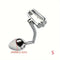 SM Metal Butt Plug Adult Sex Toy For Male Use With Cock Ring For Use