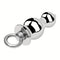 Metal Detachable Sling Ring Handheld Anal Plug Anal Sex Toy