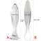 Premium Glass Dildo Anal Plug For Couples Adult Anal Sex Toy