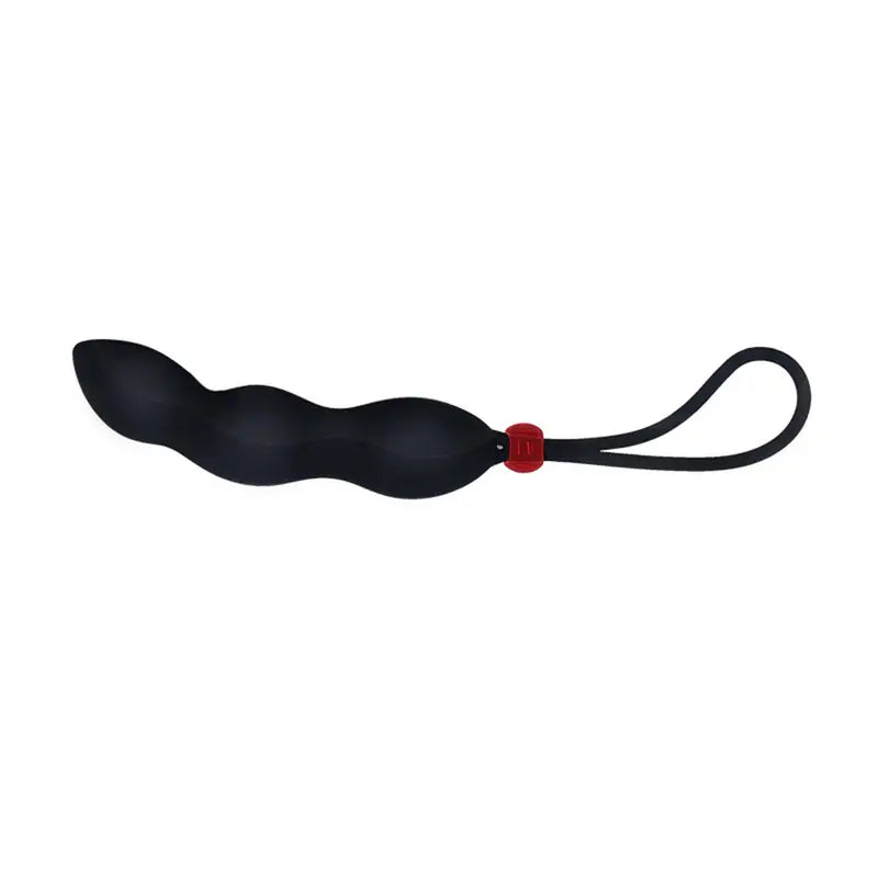 Unique Shaped Silicone Butt Plug BDSM Games Flirting With Cock Ring