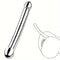 Metal Anal Butt Plug Double Head Dildo Realistic Penis G-spot Stimulator