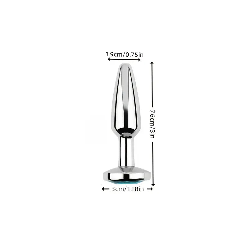 Metal Anal Plug Three Sizes For Anal Expansion Anal Love Sex Toy