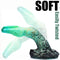 Crocodile-Shaped Silicone Anal Plug Soft Anal Toy For Hands-Free Use