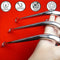 BDSM Anal Hook & Beads Set With Faux Leather Collar Handcuffs Butt Plug