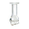 Clear Glass Anal Toy Fist-shaped Anal Plug Adult Toy For Women Couples