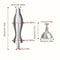 Stainless Steel Dilator Expander Metal Penis Sleeve Anal Butt Enema Plug