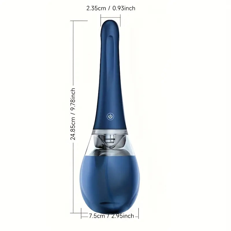 Electric Irrigator Cleaner 5 Speed Silicone Enema 5-hole Packaged Nozzle