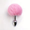 BDSM Rabbit Tail Butt Plug Animals Role-playing Sex Games Animal Tail