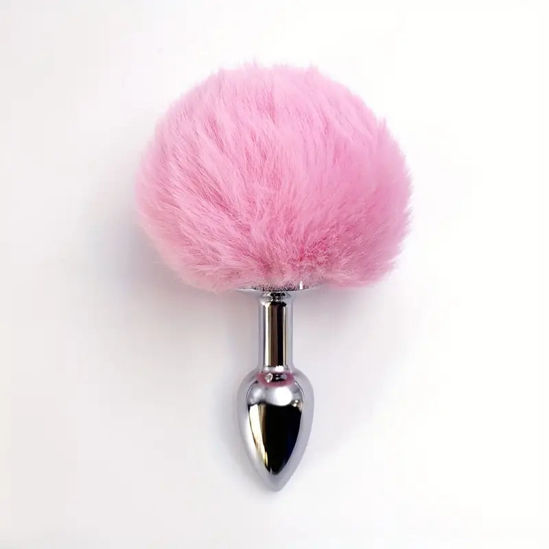 BDSM Rabbit Tail Butt Plug Animals Role-playing Sex Games Animal Tail