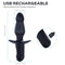 Flared Base Design Anal Vibrator Dallon Vibrating Anal Butt Plug